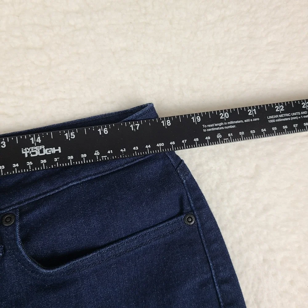 Not Your Daughter Jeans Womens 14 Blue Slim Straight Curves 360 Dark Wash NYDJ
